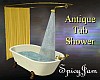 Antique Tub_Shower Yello