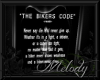 ~Bikers Code Framed~
