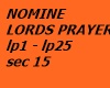 nomine lords prayers