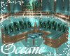 green mermaid sofa
