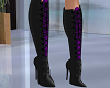 Purple Vampire Boots