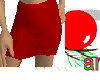 Blood Red Mini Skirt