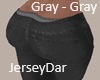 Jersey Droop Jeans Gray