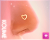 Heart Nose Piercing R
