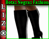 Botas negras fashion