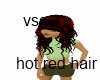 vsc hot red mimii hair