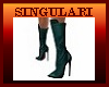 Cabaret Teal Boots