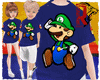 🦁 Luigi shirt kid f