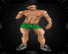 stud boxers green