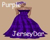 Purple Velvet Gown