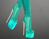 SM Teal Ankle Boot