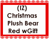 Plush Bear Red wGift