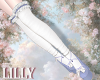 socks blue milk