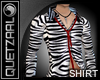 [8Q] Zebra Fashion Shirt