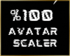 %100 Avatar Scaler