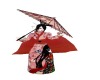 Pink Oriental Parasol