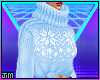 ▽ Blue Xmas Sweater