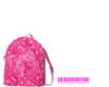 Pink LV Backpack