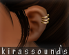 K| Piercing Ear / Gold