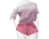 B Lv pink top pants