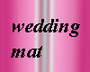wedding mat