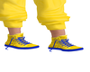 XK* Tenis azul/amarillo