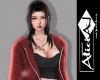 {AJ} Red Hoodie & Tank