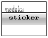 [M]Neon PixelFan sticker