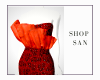 *San* Rosey Whisper Red