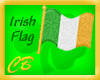 CB irish flag sticker