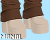 beige boots brown