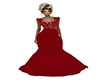 ~N~ Holiday Red Gown