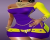 stylez yellow&purple fit