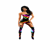 rainbow rave outfit