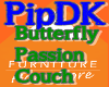 Butterfly Passion Couch