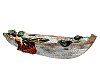 romantic birch boat 
