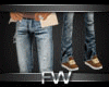 [FW] cream jeans