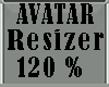 S Avatar resizer 120%
