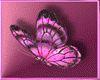 Glitter Pink Butterfly