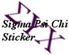 Sigma Psi Chi Sticker