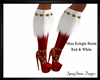 Miss Kringle Boots Red