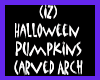 Pumpkins Carved Archway