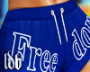 FEM Freedom Shorts - Blu