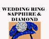 ! Sapphire Wedding Ring