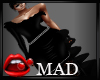 MaD Mermaid Dress Black