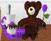 valentines gift withbear