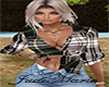 Flannel Top - Blue