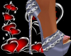 !DBL!6INCH CHAINED HEEL