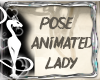 Pose Animated Lady