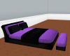 Purple N Black Bed